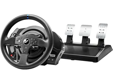 Thrustmaster T300RS GT, Volante y 3 Pedales, PS4 y PC - ¡Realismo y tecnología avanzada!