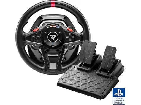 Thrustmaster T128, Volante de Carreras Force Feedback - PS5/PS4/PC