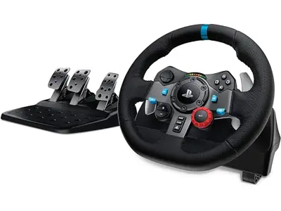 Volante Logitech G29 - Carreras & Pedales, Force Feedback, Compatible PS5/PS4/PC/Mac - Negro