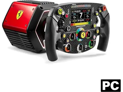 Thrustmaster T818 Ferrari SF1000: Volante de Carreras Force Feedback Direct Drive para PC