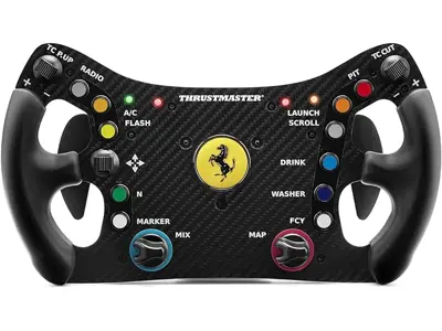 Volante Thrustmaster Ferrari 488 GT3, con Licencia Oficial - Para PC y Consolas