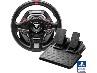 Thrustmaster T128, Volante de Carreras Force Feedback - PS5/PS4/PC